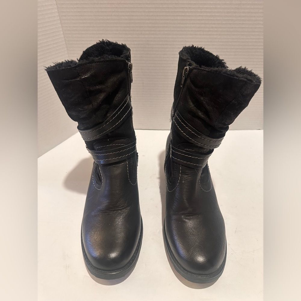 Spring Step Womens Boisa Boot Black Size EU41 M US10 Comfort Wear